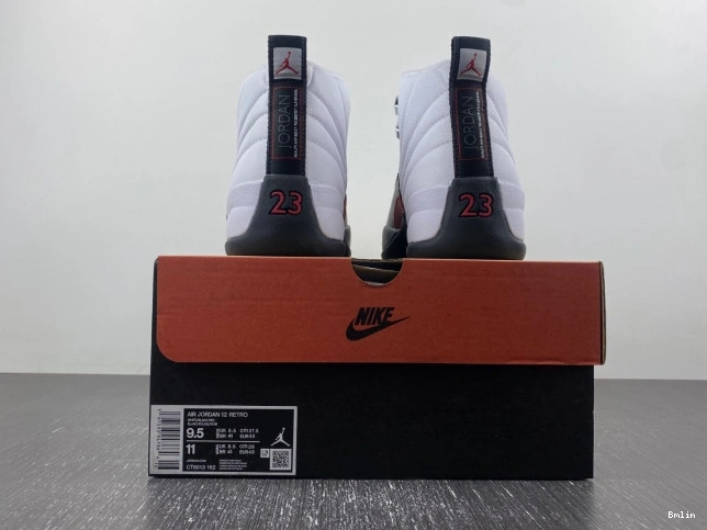 Bmlin 12 CT8013-162 Red Taxi Air Jordan 0709